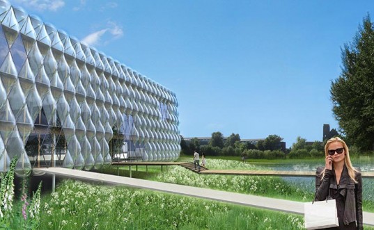 เนเธอแลนด์ ออกแบบอาคารรูปทรงหยดน้ำ เพื่อเป็นกลไกระบายความร้อน
