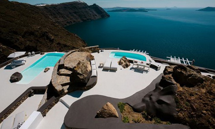 Aenaon Villa วิลล่าตากอากาศสุด Luxury ติดอันดับโลกจาก Santorini ประเทศ Greece