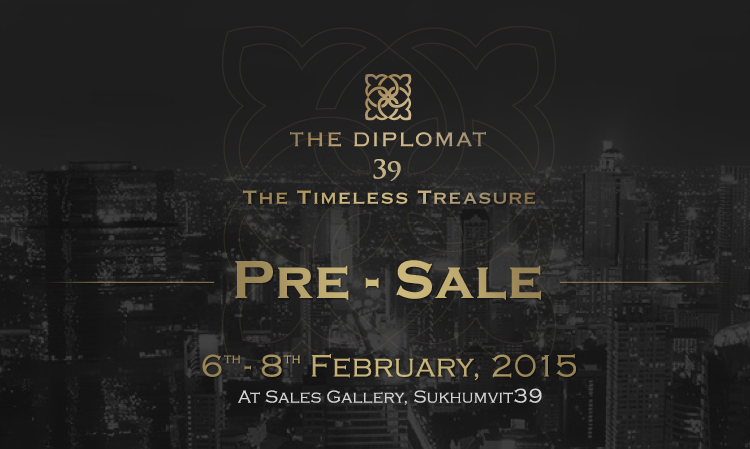  เคพีเอ็น เปิดคอนโดฯหรูระดับลักซัวรี่ “THE DIPLOMAT 39” เปิดจอง 6-8 กุมภาพันธ์นี้