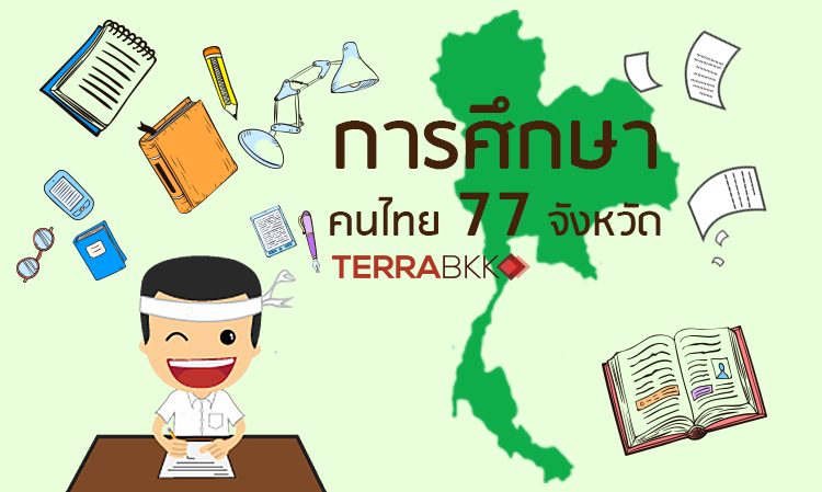 การศึกษาคนไทย 77จังหวัด 
