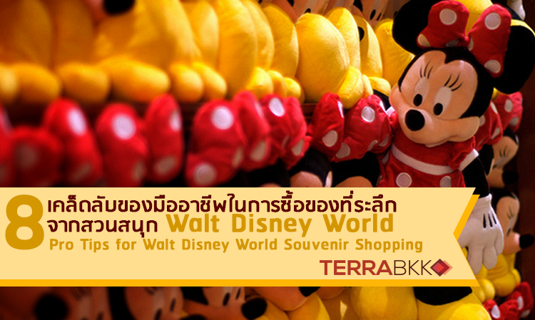 8 เคล็ดลับของมืออาชีพในการซื้อของที่ระลึก จากสวนสนุก Walt Disney World 