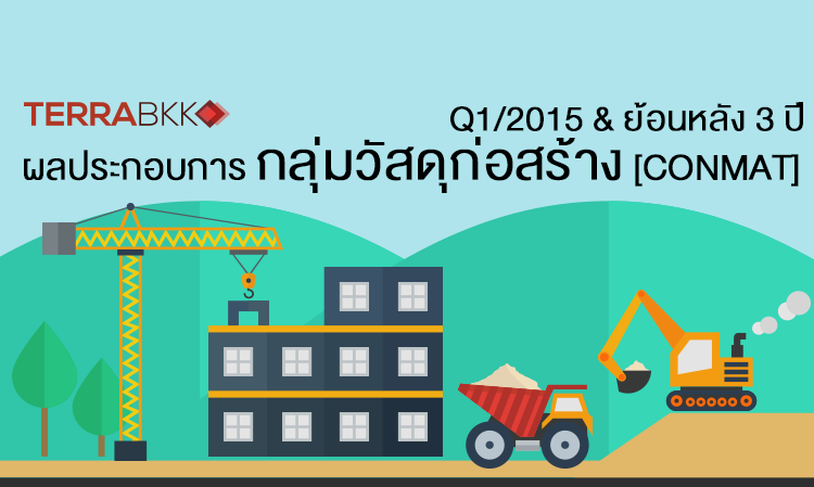 CONMAT : Q1/2015 & 3 Years Operating Result History  2012-2014
