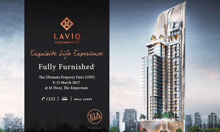 LAVIQ Sukhumvit 57 รุกหนักออกโรดโชว์งานแรก หลังกวาดยอดขายไปแล้วกว่า 75% 