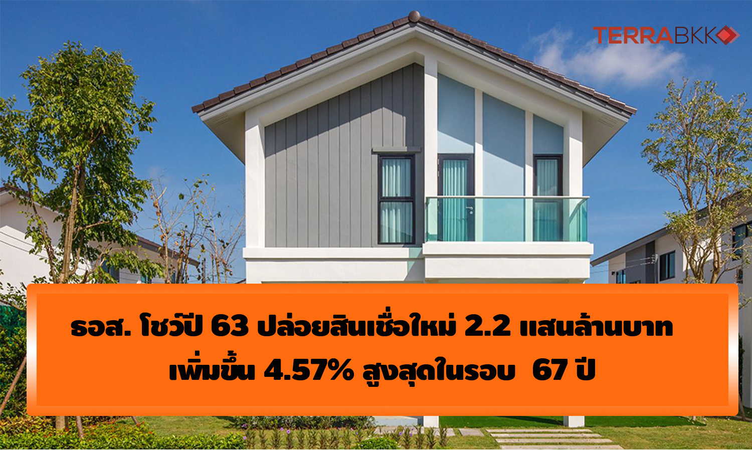 ธอส-เผยผลงานปี-63-ปล่อยสินเชื่อใหม่-2-2-แสนล้านบาท-ทำให้คนไทยมีบ้านสูงสุดในรอบ-67-ปี-
