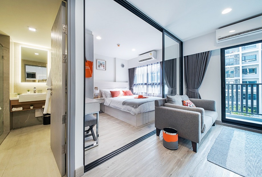 Dusit D2 Residence Huahin @Hua Hin Beach, 29.30 sq.m 1Bed 5th floor Pool View, Fully furnished