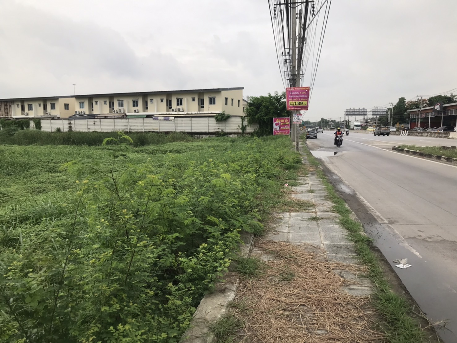 For Sale: 12 Rai Vacant Land Plot with Tivanan Road Frontage, 70,000 Baht per Square Wah