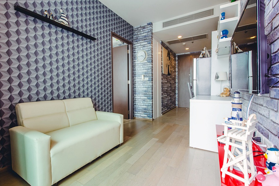 ภาพCondo Pyne By Sansiri ติด BTS ราชเทวี 1 ห้องนอน ชั้น20 ทิศเหนือ วิวสวย Renovate ใหม่ ตกแต่งครบ