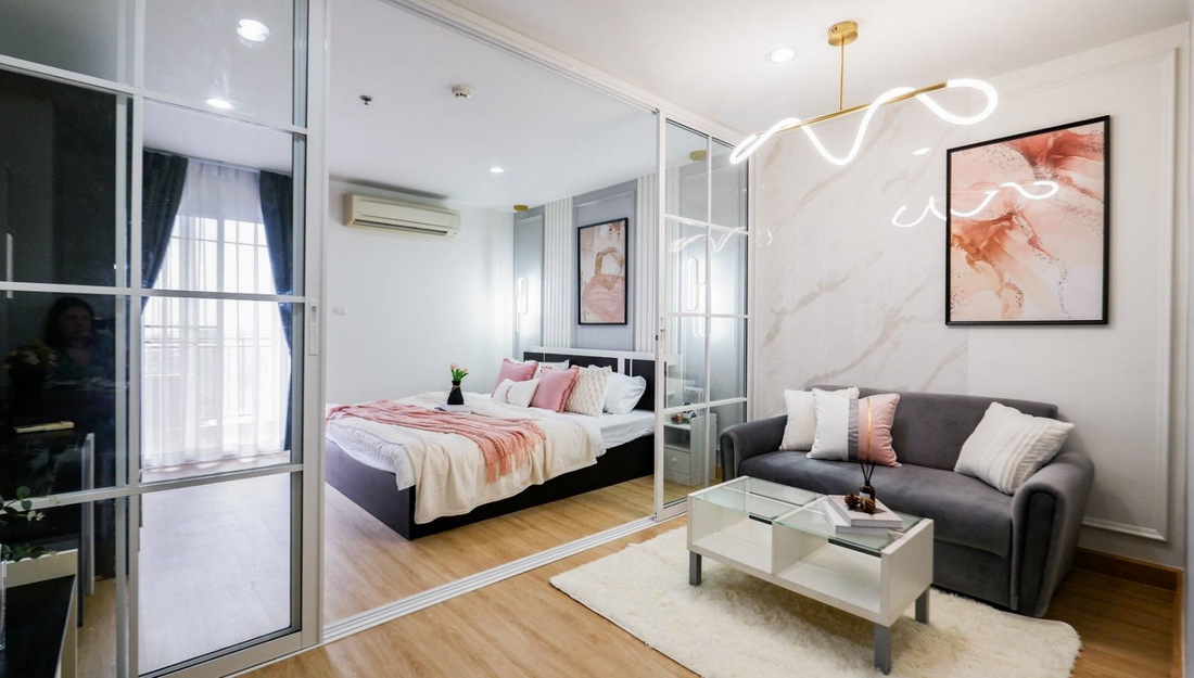 Condo Regent Home 10 Chaengwattana 32.07 sq.m 1 Bedroom 11 floor, Fully furnished