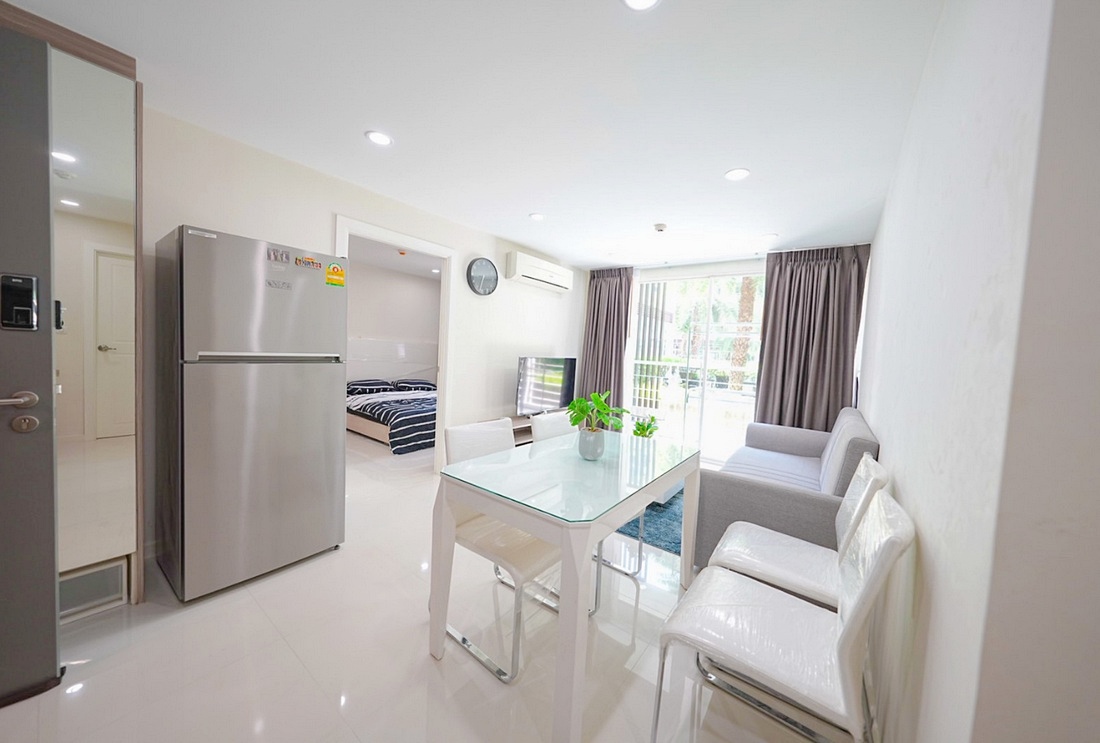 Elements Srinakarin Condo, 2 bedrooms, 2 bathrooms 58 sq.m, 1st floor, Building 4