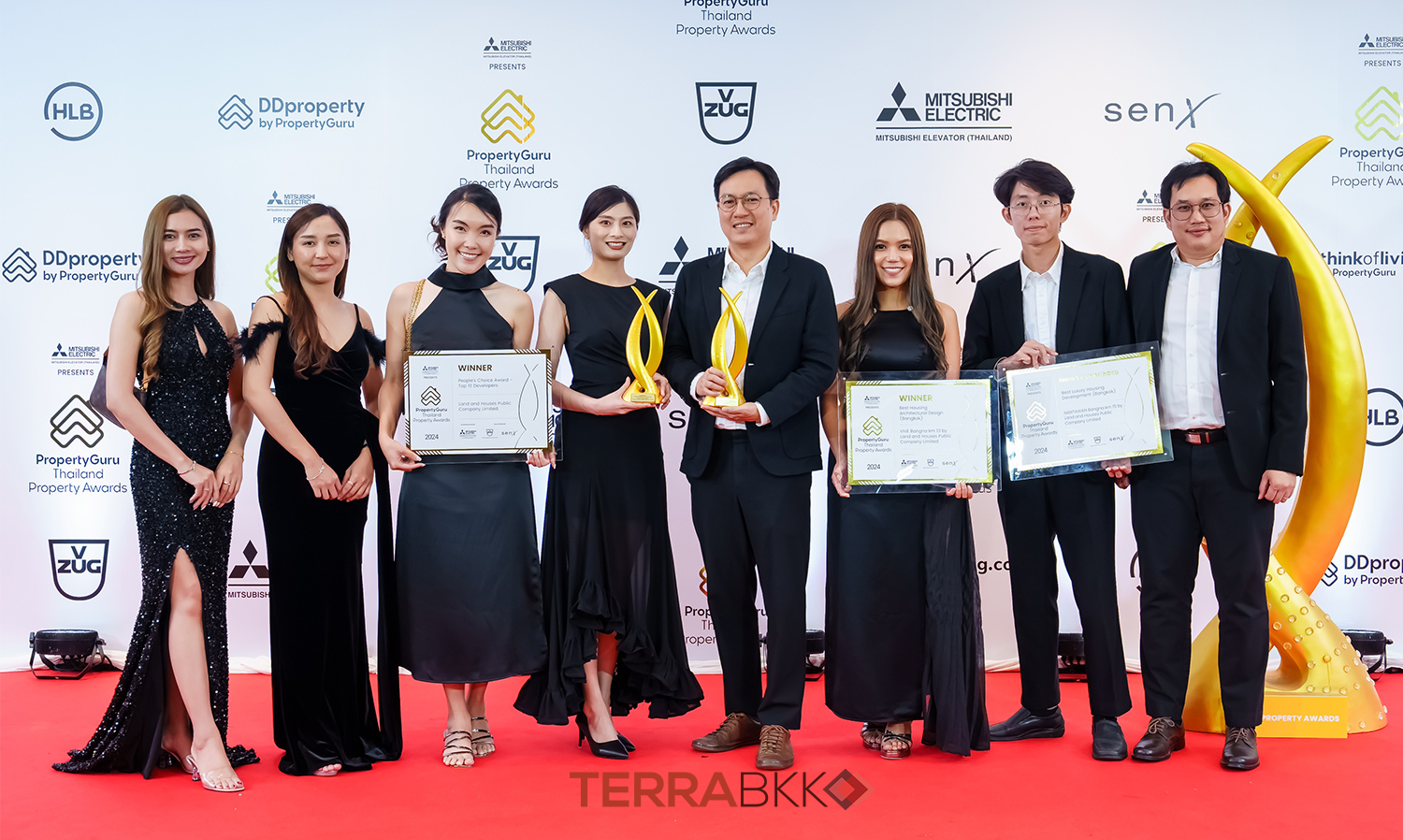 แลนด์ แอนด์ เฮ้าส์ รับ 3 รางวัล จาก PropertyGuru Thailand Property Awards 2024