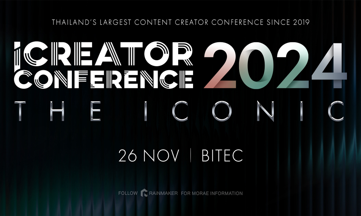 iCreator x Supalai ส่งเสริมครีเอเตอร์ไทยสู่ไอคอนิกในวงการกับงาน iCreator Conference 2024 Presented by SUPALAI