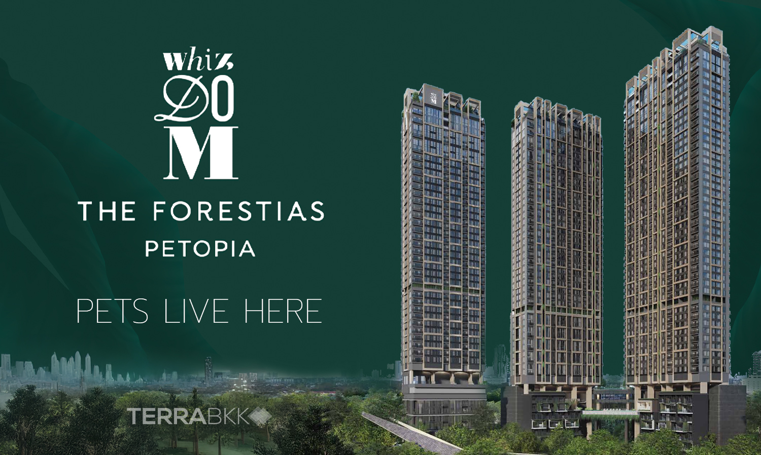 เปิดตัว whizdom-the-forestias-petopia-คอนโดเพื่อคนรัก