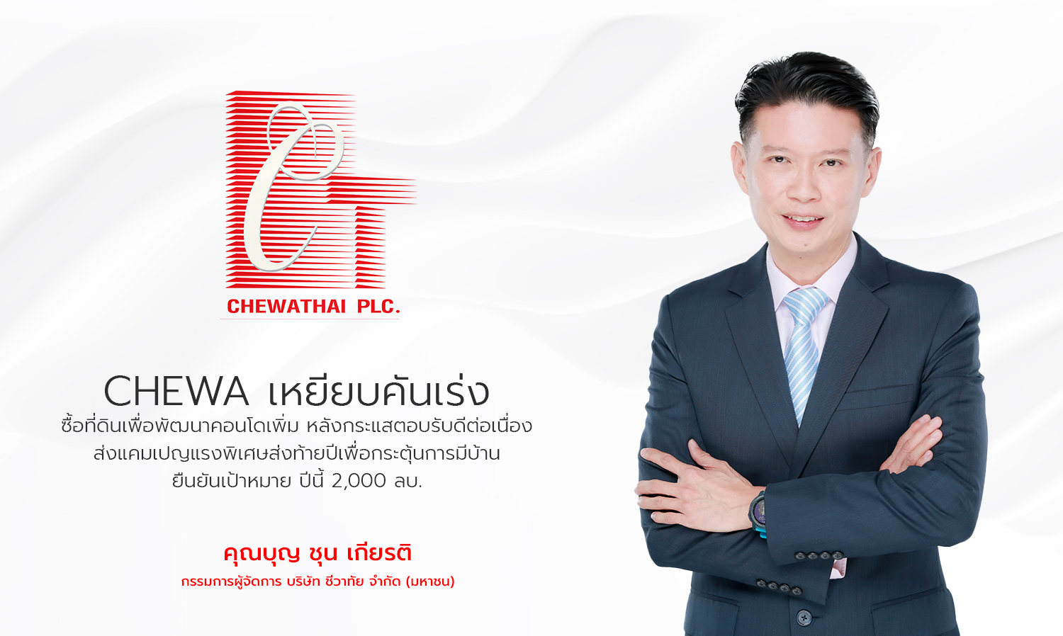 chewa-เหยียบคันเร่ง-ซื้อที่ดินเพื่อพัฒ